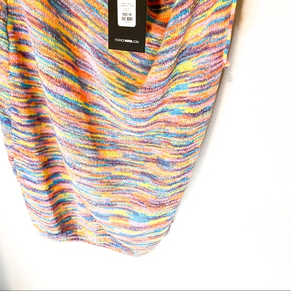 FASHION NOVA Beach Days Sweater Mini Dress - Picture 9 of 12